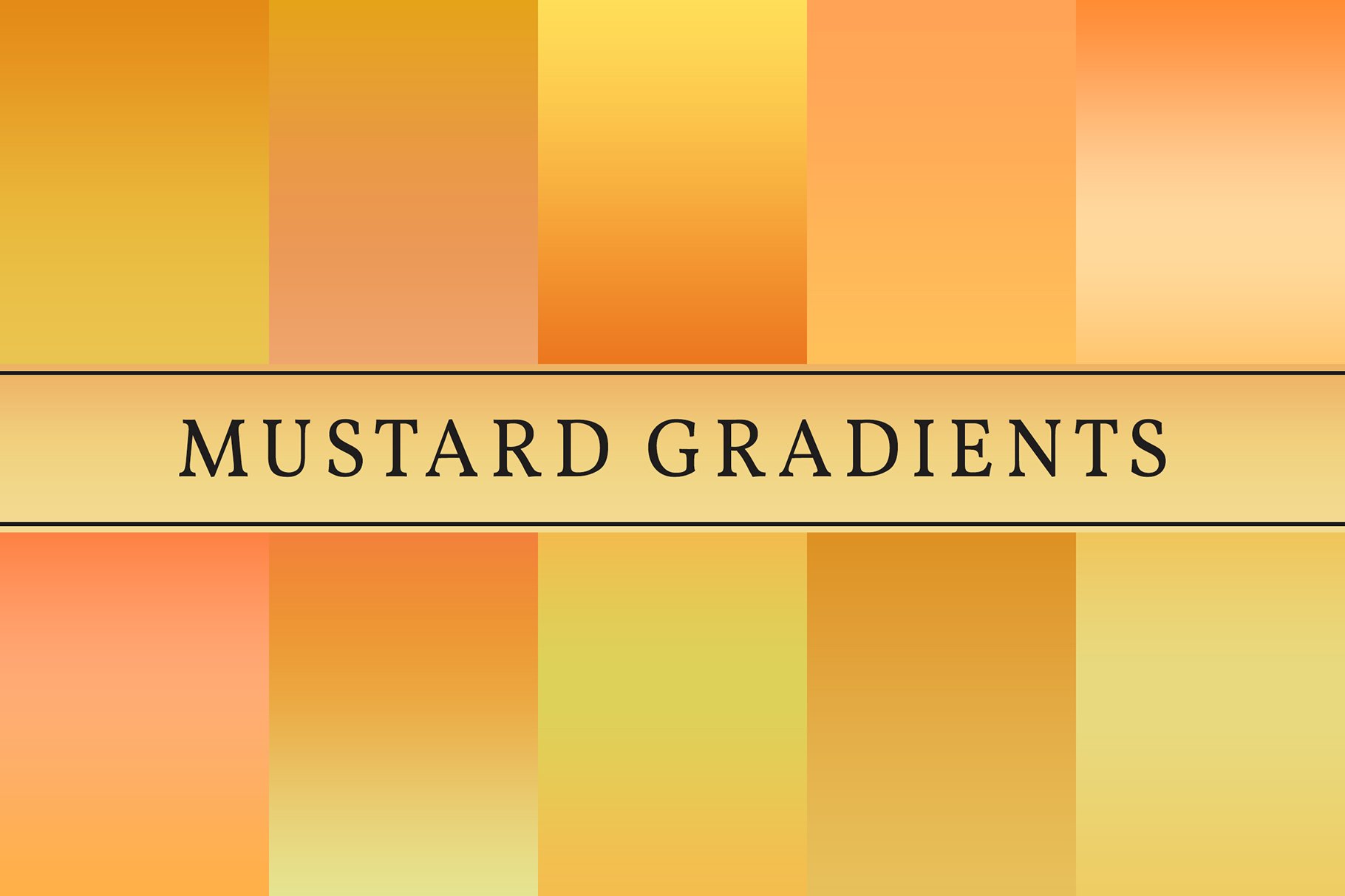 Mustard Gradients cover image.
