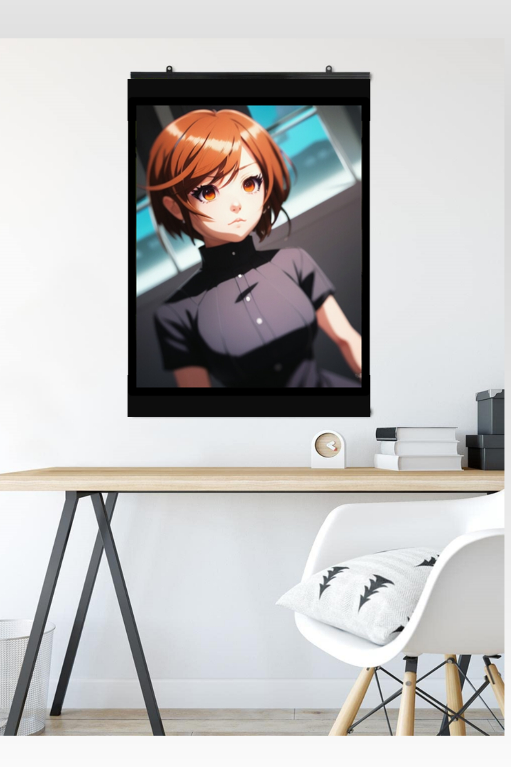 Anime Poster Design pinterest preview image.