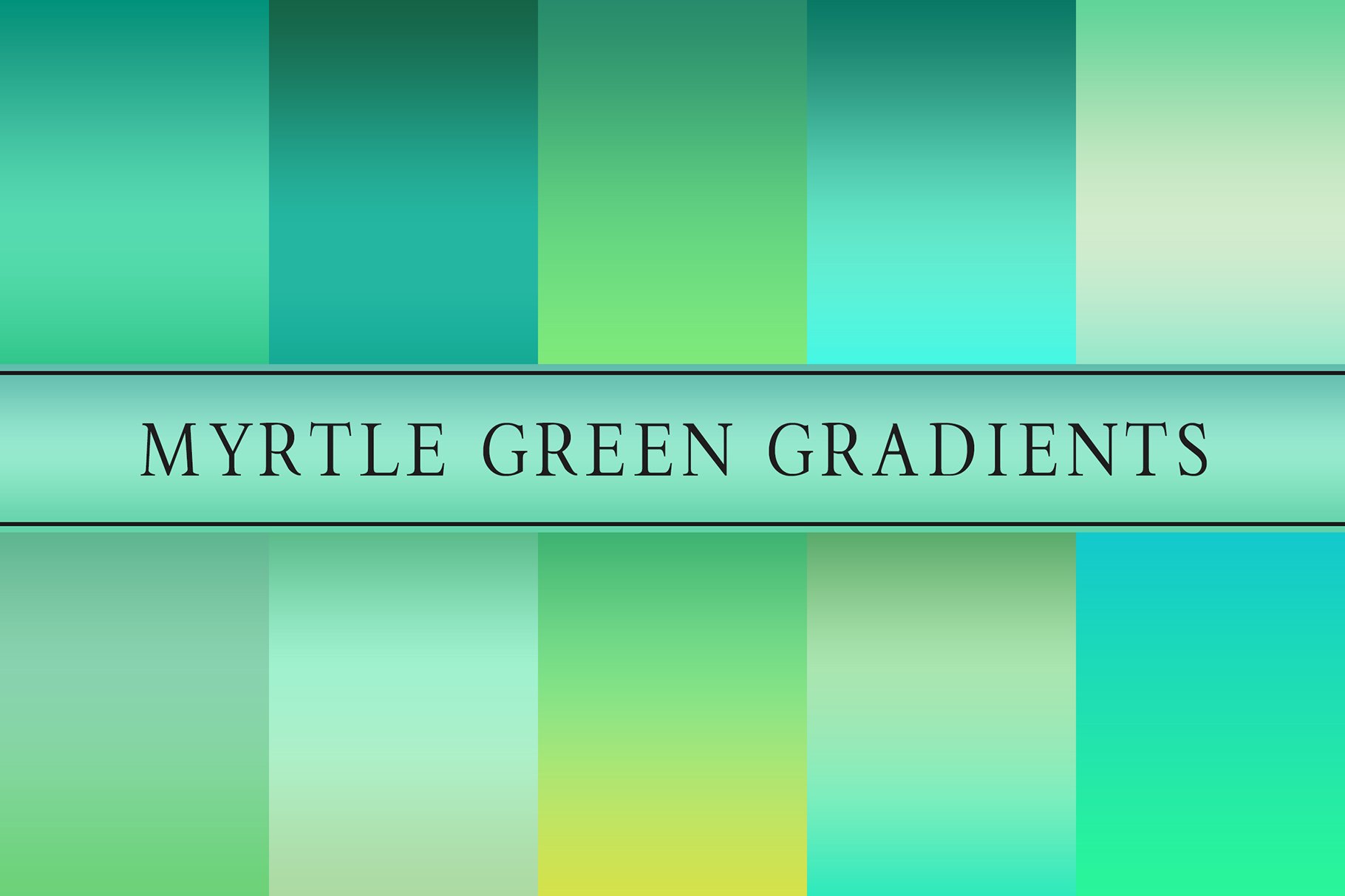 Myrtle Green Gradients cover image.