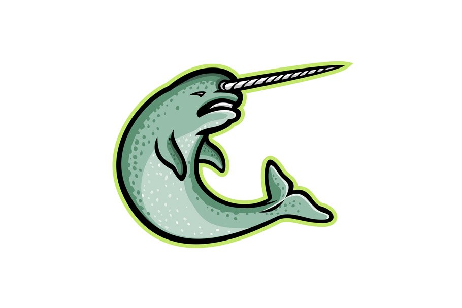 Angry Narwhal Mascot cover image.