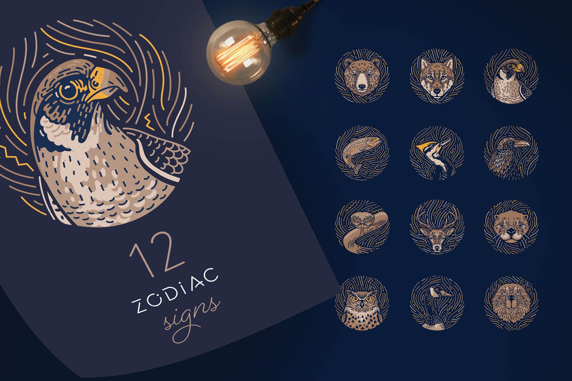 Native American Zodiac preview image.