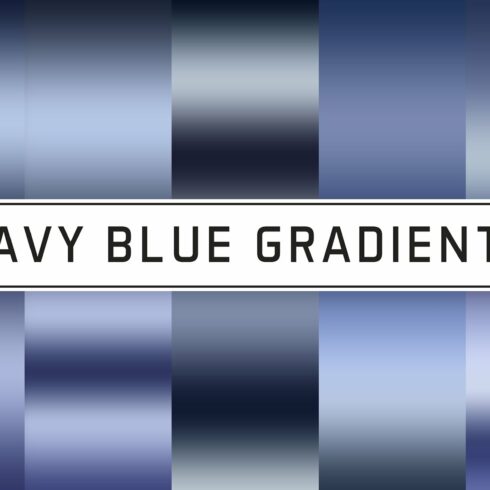 Navy Blue Gradients cover image.