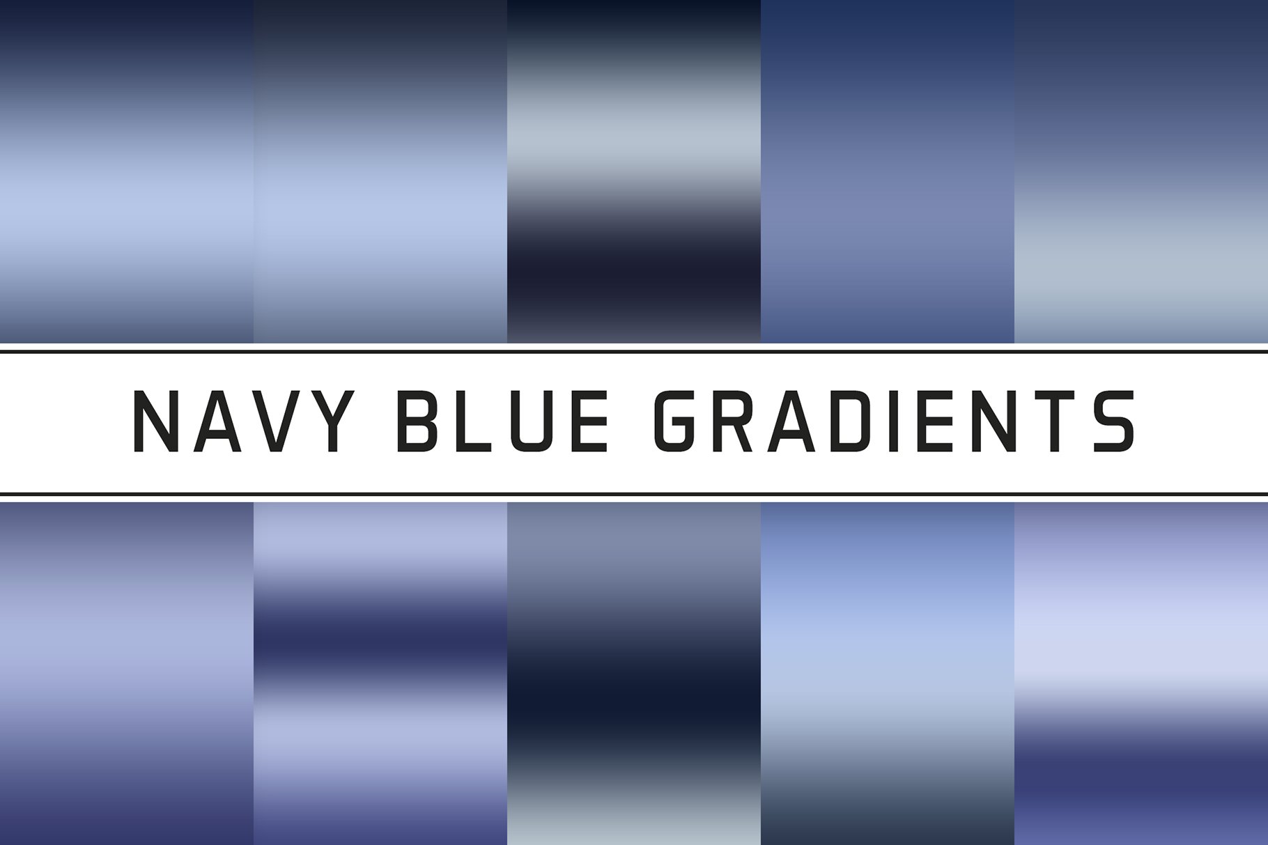 Navy Blue Gradients cover image.