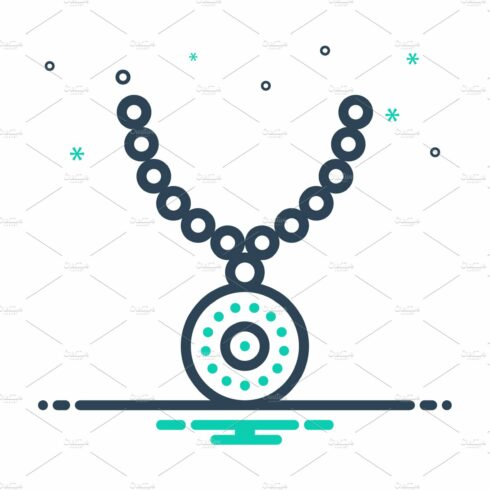 Necklace chain mix icon cover image.