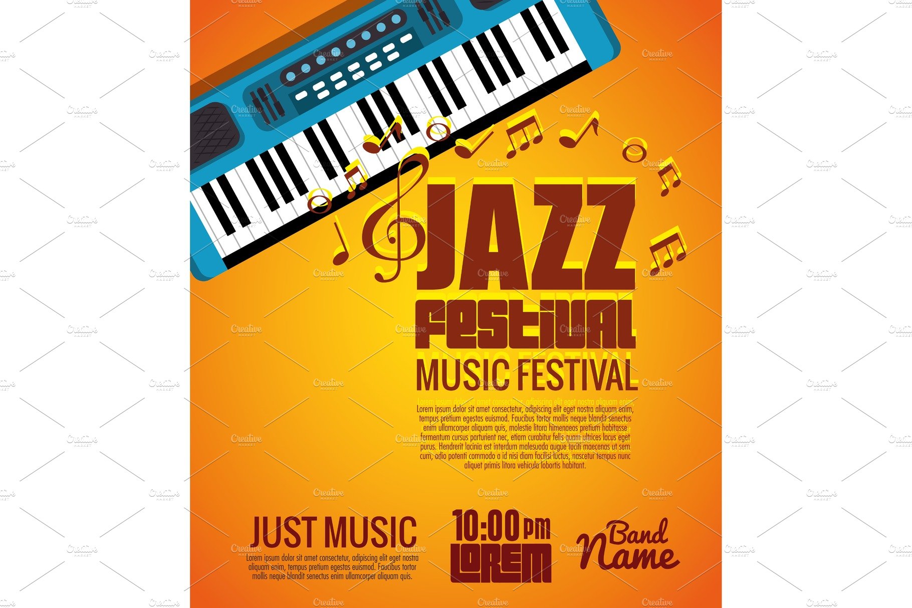 piano musical instrument label cover image.