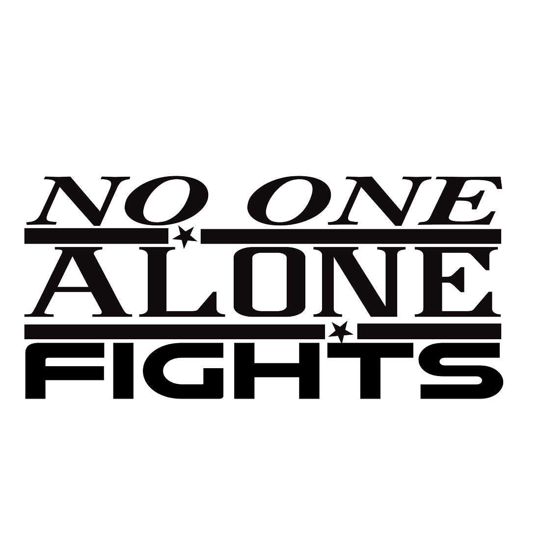 No One Alone Fights preview image.