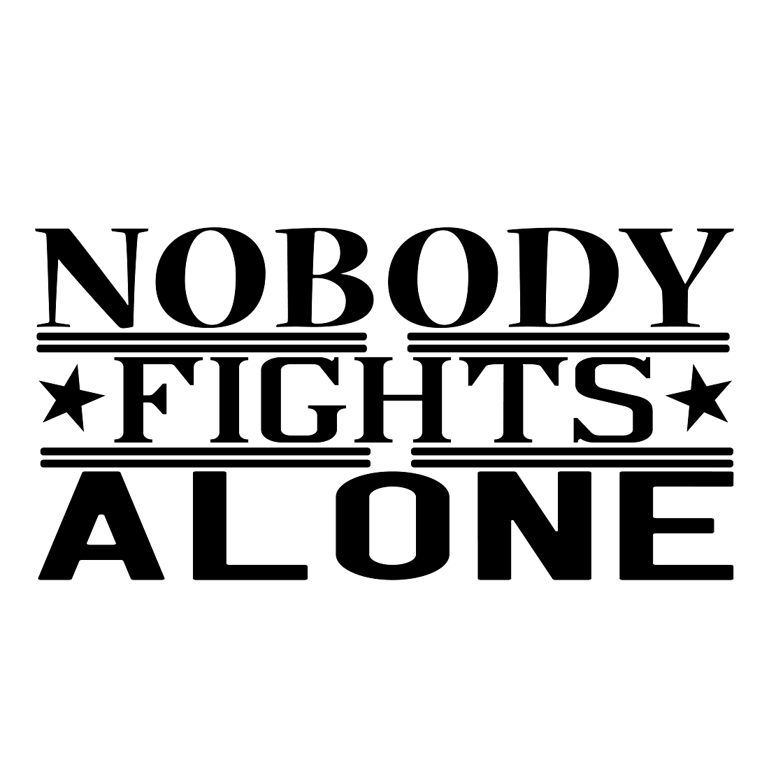 Nobody Fights Alone preview image.