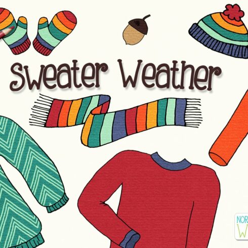 Fall Illustrations - Sweater Weather cover image.