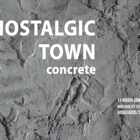 Nostalgic Town: Concrete cover image.