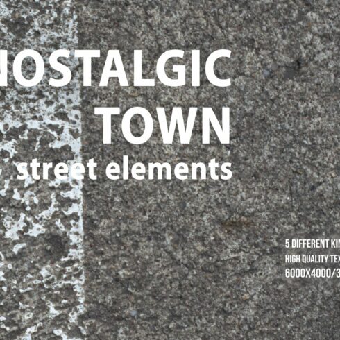 Nostalgic Town: Street Elements cover image.