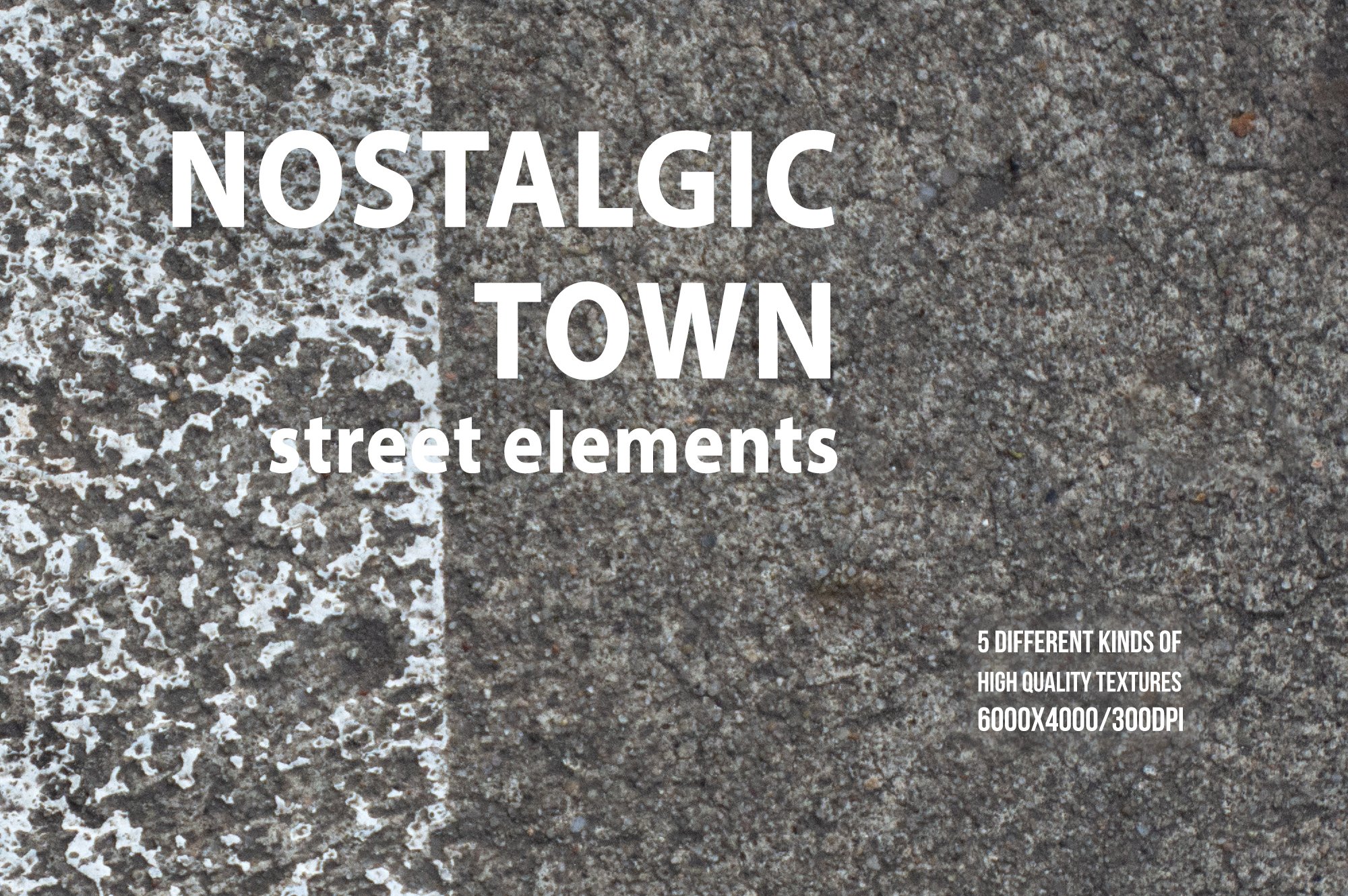 Nostalgic Town: Street Elements cover image.