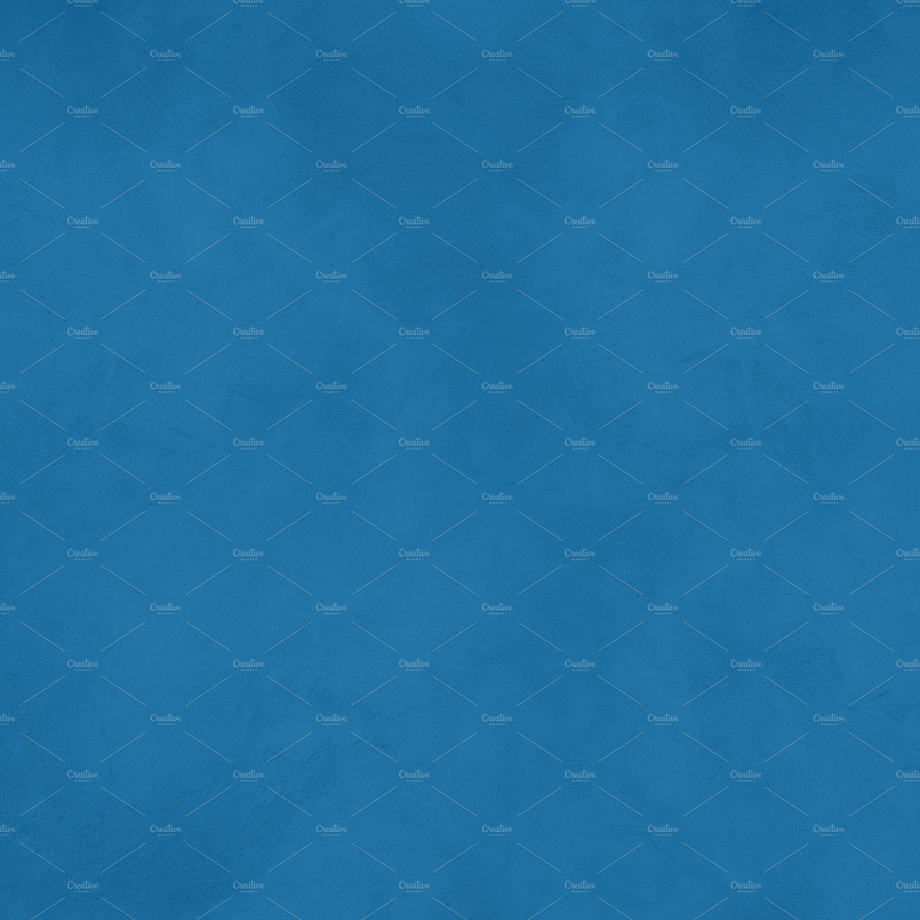 Empty blue concrete wall background cover image.