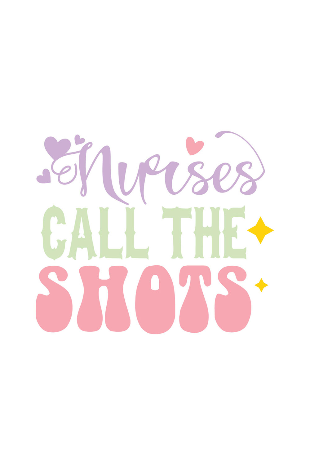 nurses call the shots pinterest preview image.