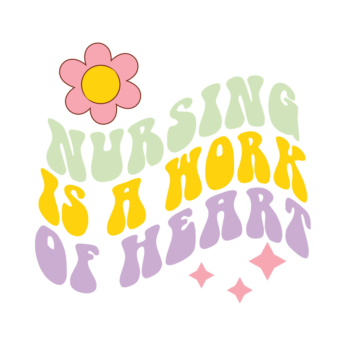 nursing is a work of heart cover image.