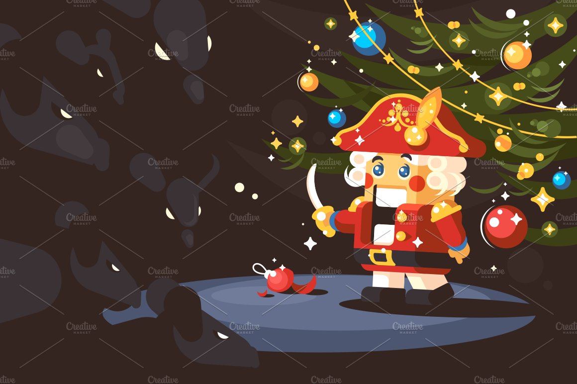Character of nutcracker cover image.