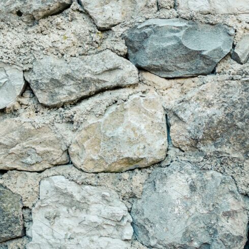 Background of stone wall texture cover image.