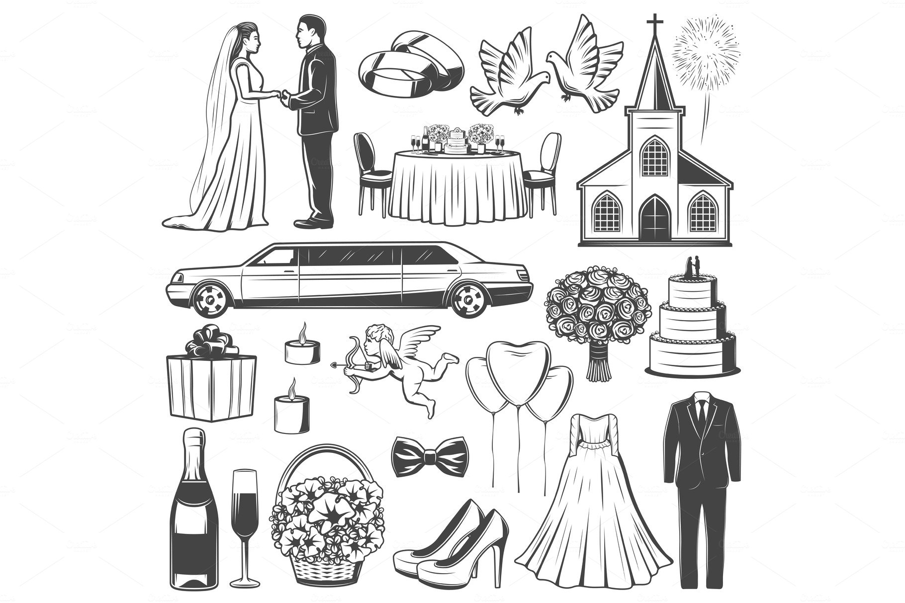 Wedding accessories and engagement cover image.