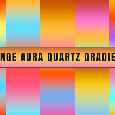 Orange Aura Quartz Gradients cover image.