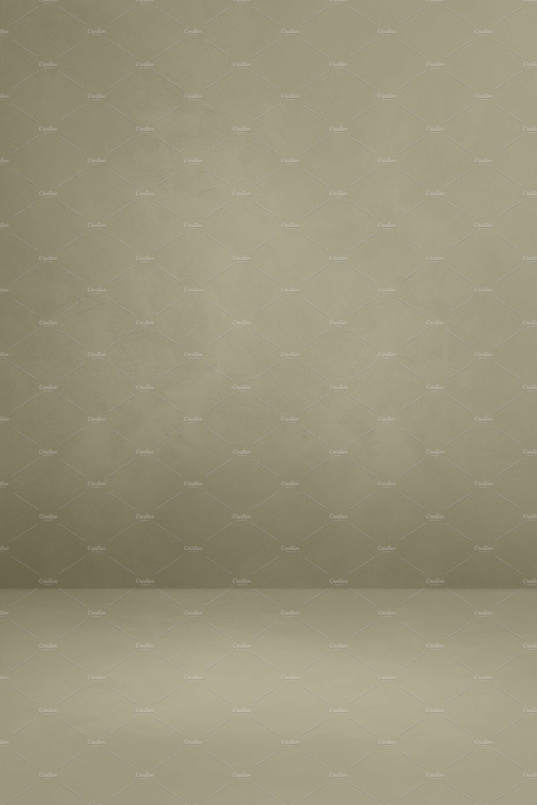 Empty warm concrete interior background cover image.