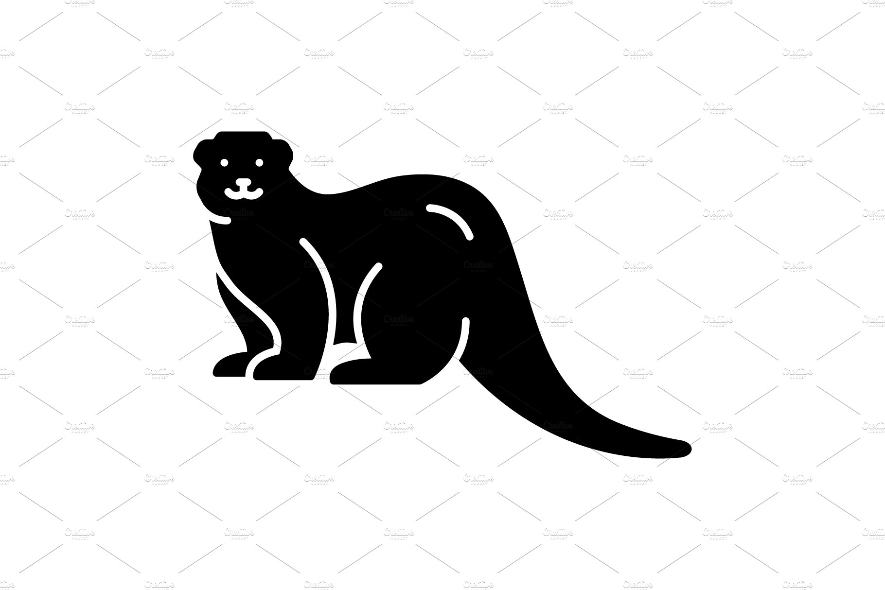 Otter beaver icon cover image.