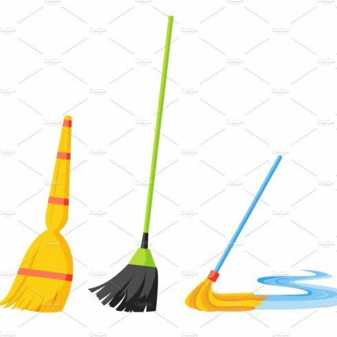 Vector of Domestic housework cover image.