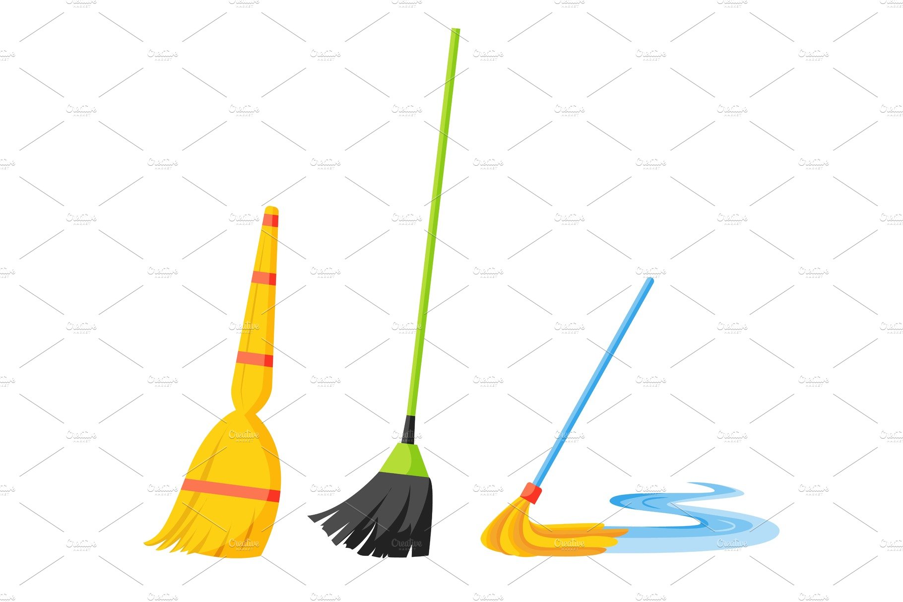 Vector of Domestic housework cover image.