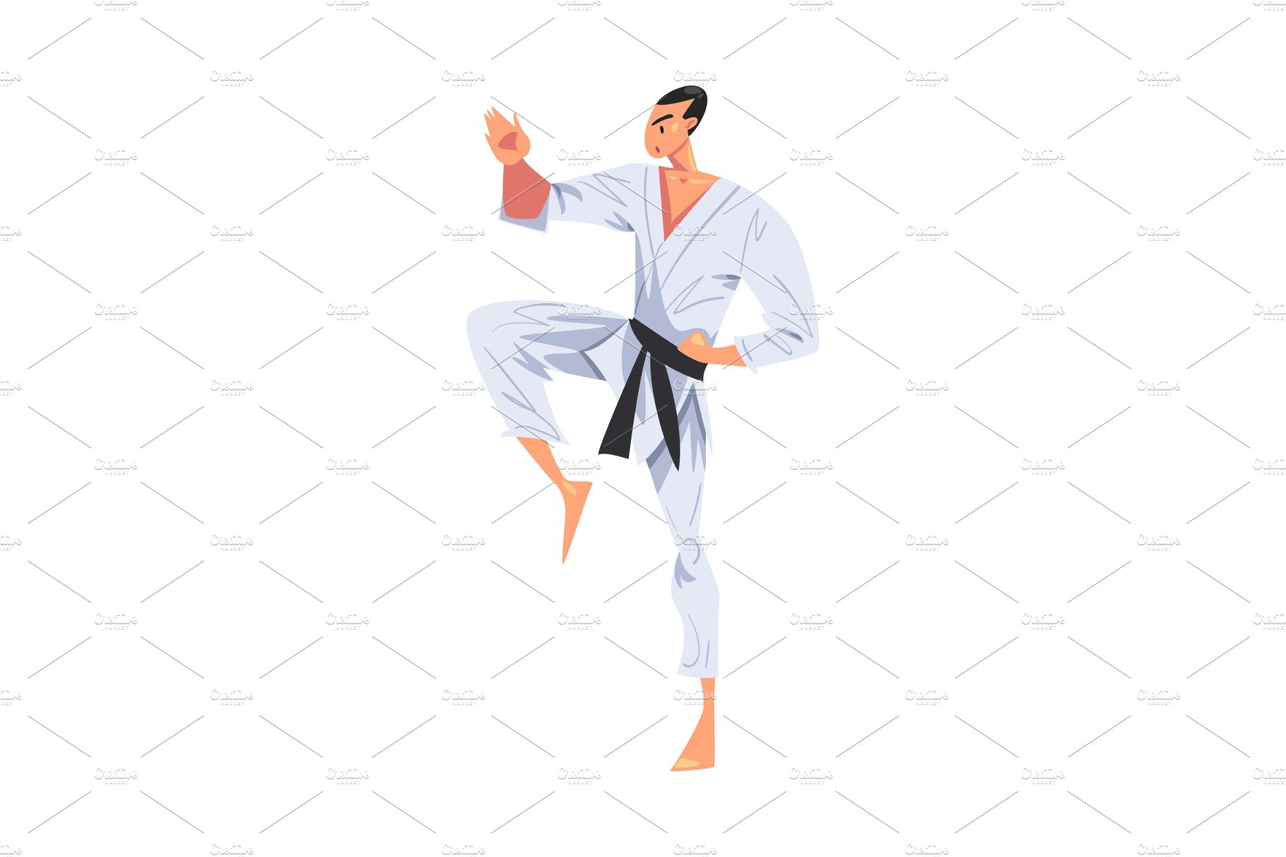 Male Karate Fighter Character cover image.