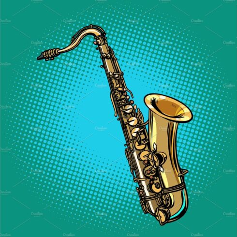 saxophone musical instrument cover image.