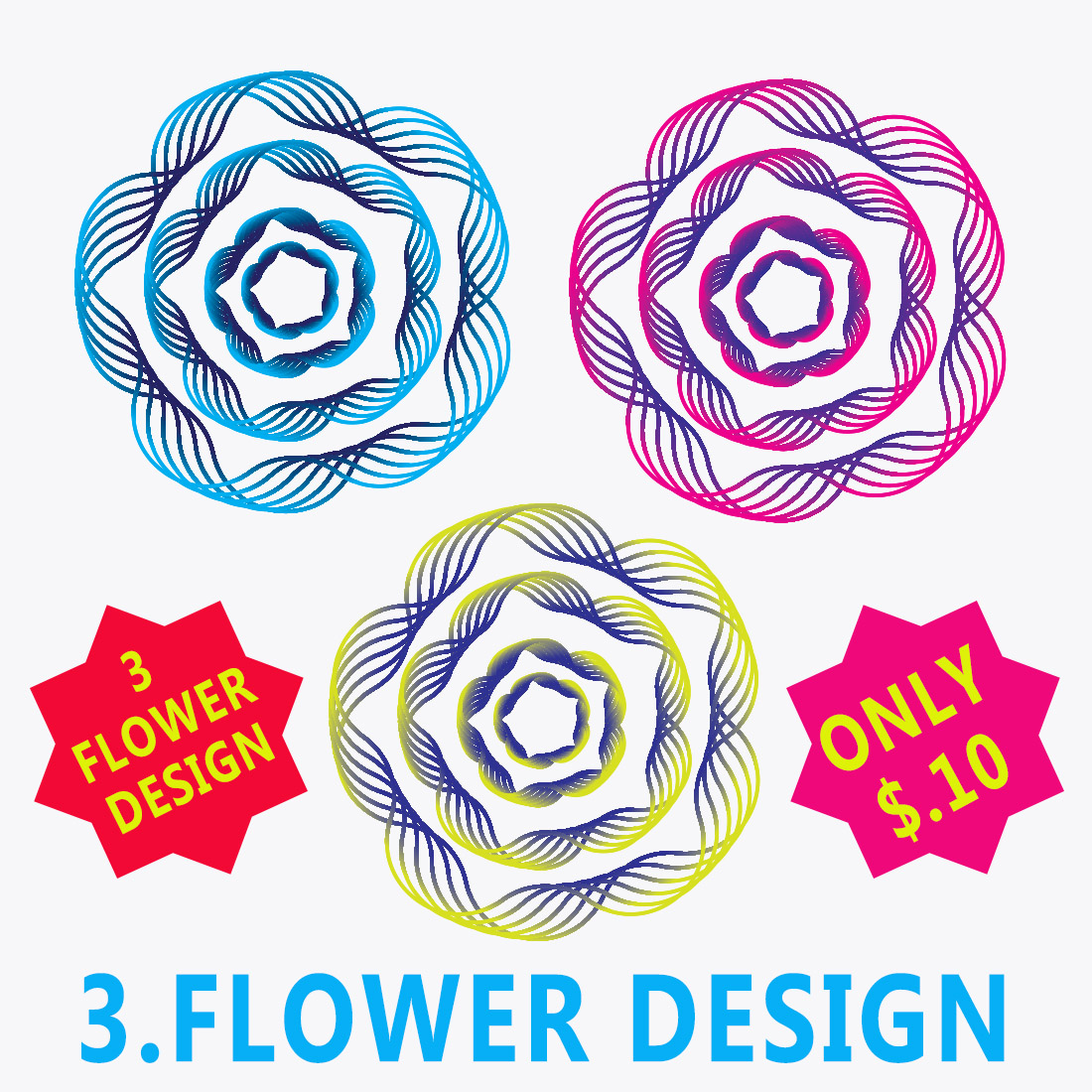 flower design preview image.