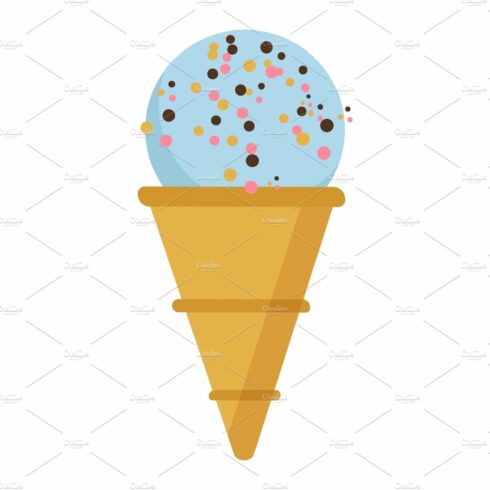Ice Cream in Crusty Cone, Gelato cover image.