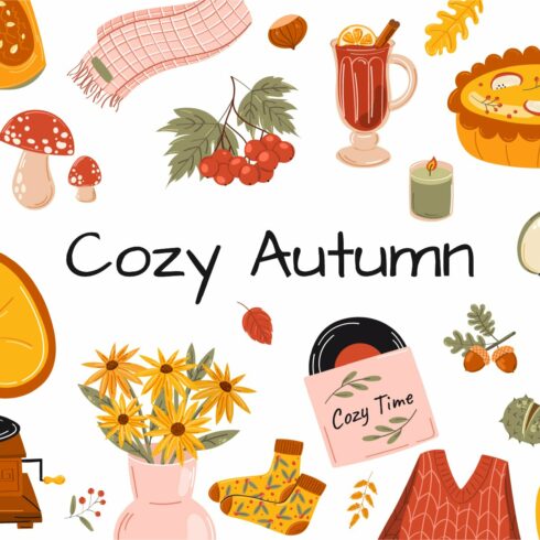 Cozy Autumn - Objects, Patterns cover image.