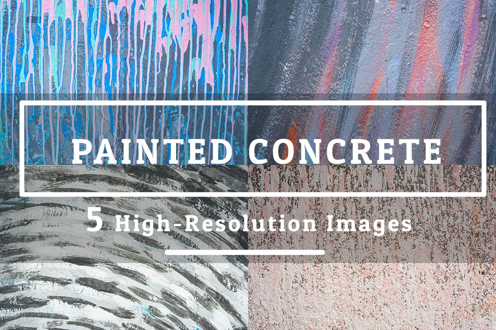 painted concrete wall 5 616