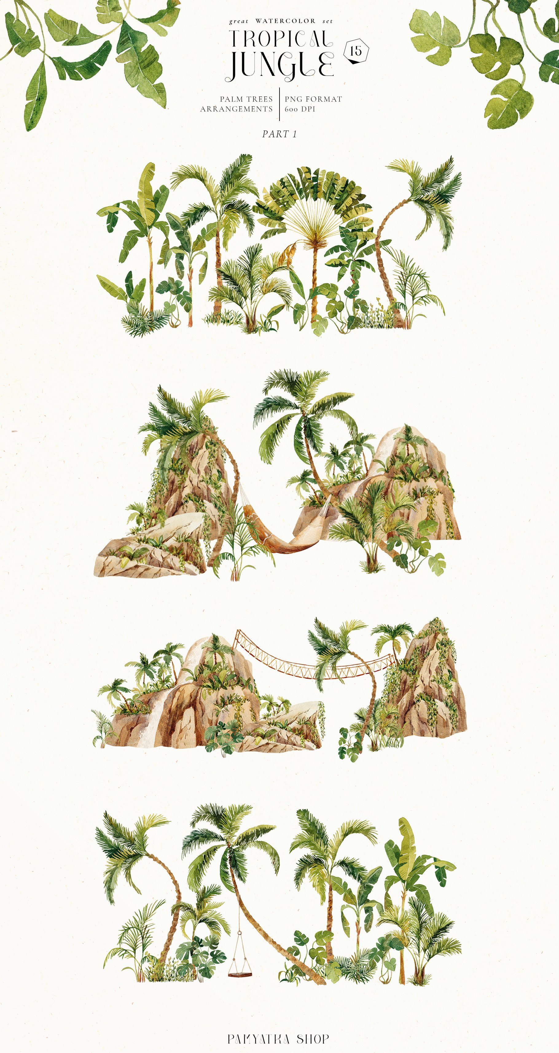 palm trees arrangements 223