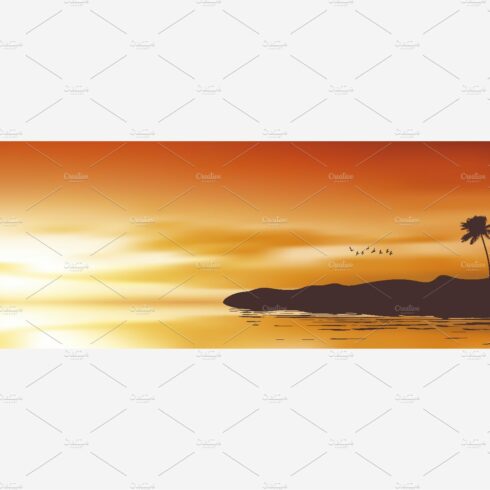 Horizontal vector background cover image.