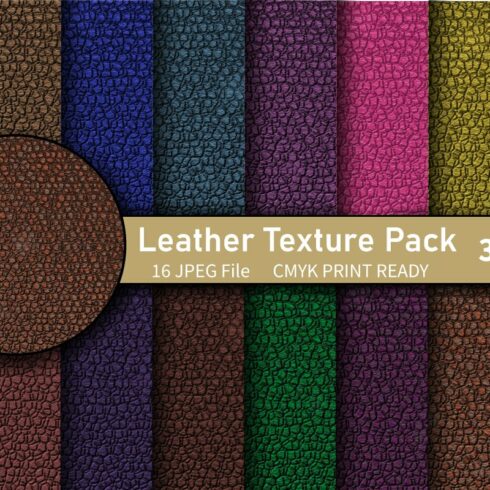 Leather Texture Background cover image.