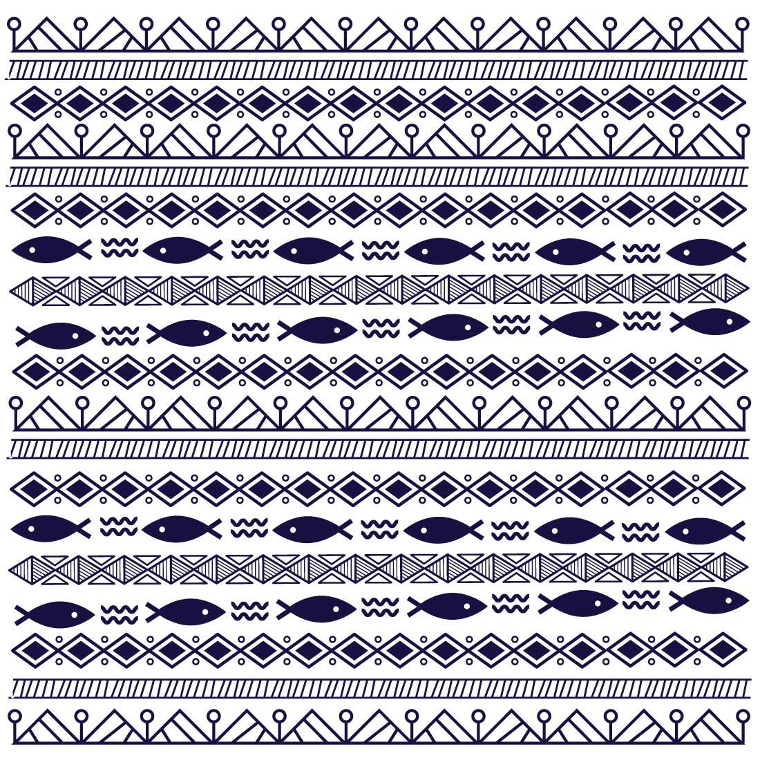 Cute Hand Drawn Background Pattern Design Vector cover image.