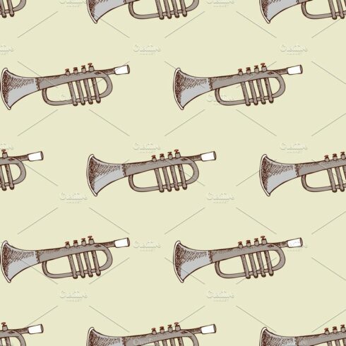 Concert and party seamless pattern cover image.