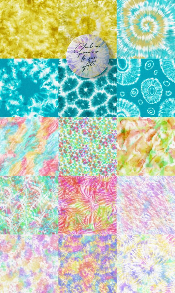 Summer Tie Dye Seamless Patterns – MasterBundles