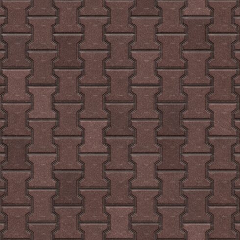 Dumble paver block seamless texture cover image.