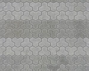 Trihex pavers seamless texture set – MasterBundles