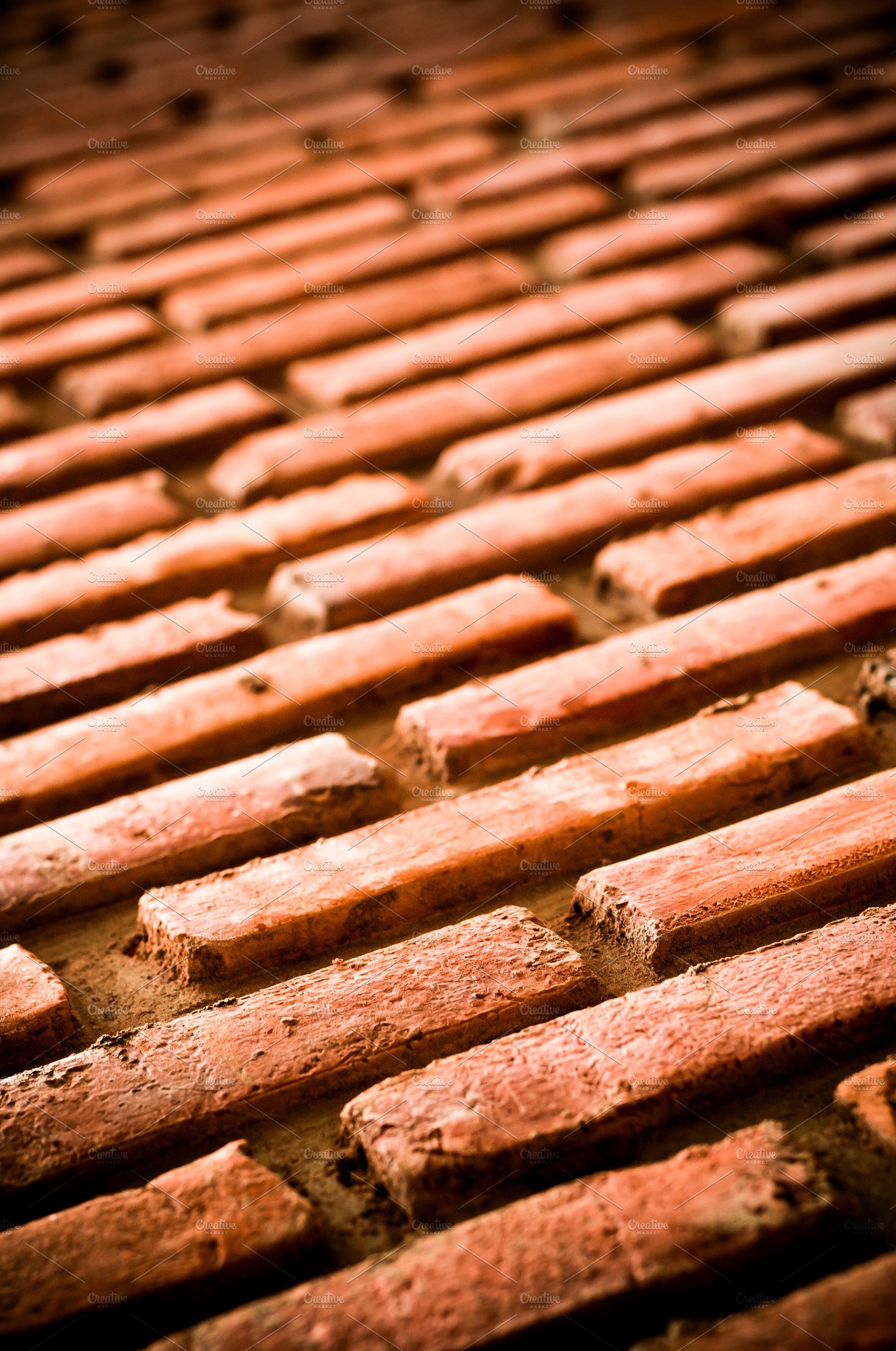 Texture of cement brick cover image.