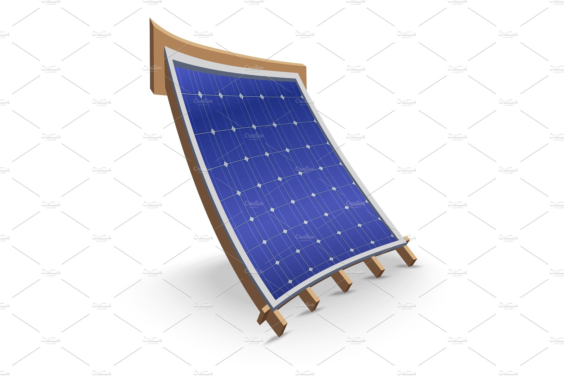Concept Solar Panel Cover on Roof cover image.