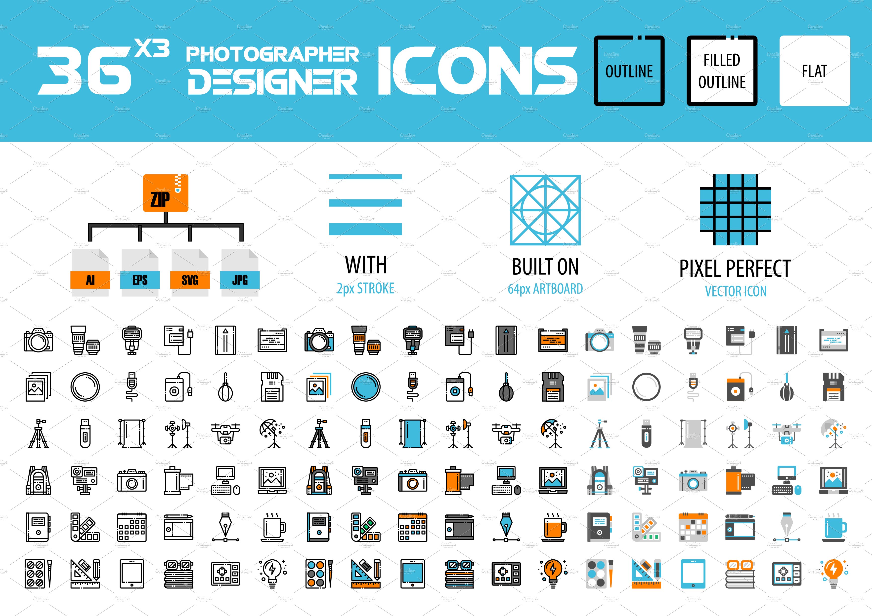 36x3 Photographer & Designer gadget preview image.