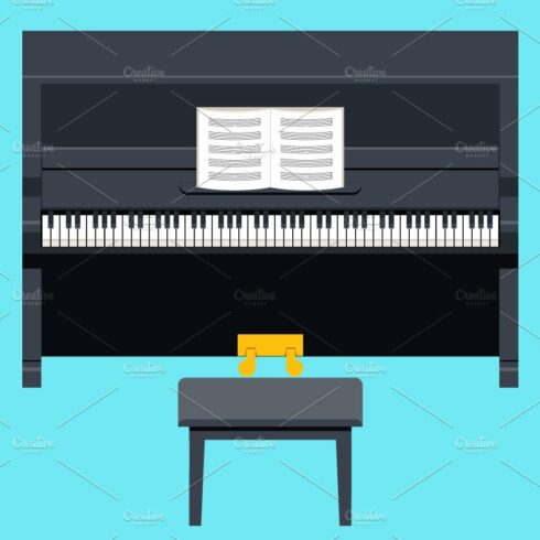 Piano Icon Concept cover image.