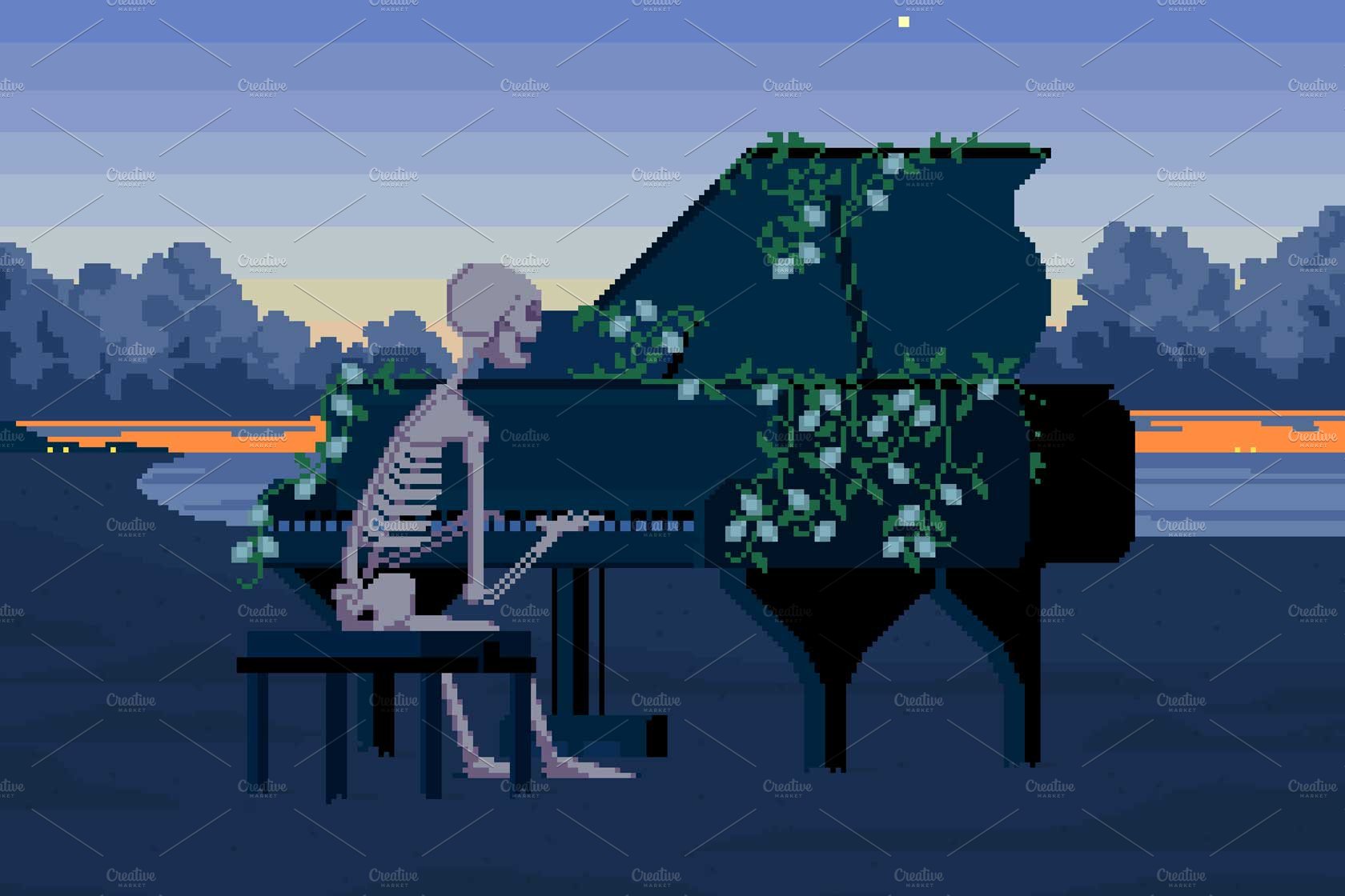 The Skinny Pianist cover image.