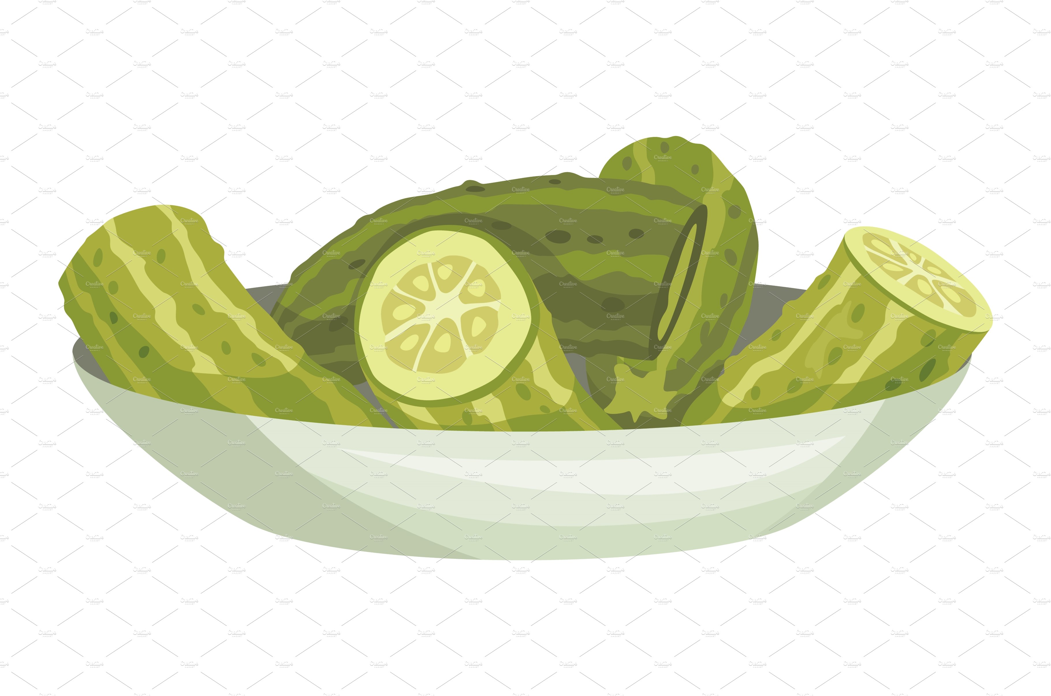 Homemade pickled cucumber cover image.