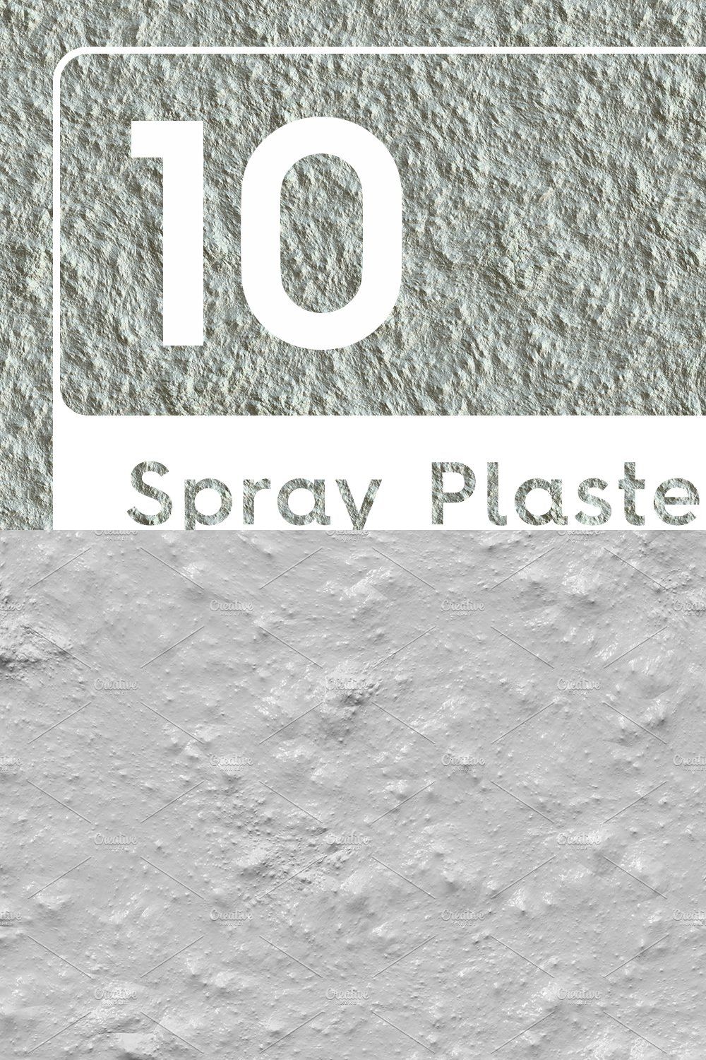 10 Spray Plaster Background Textures pinterest preview image.