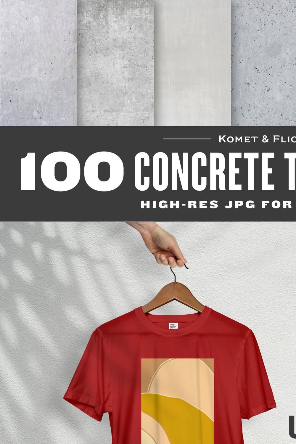 100 Concrete Background Photos pinterest preview image.