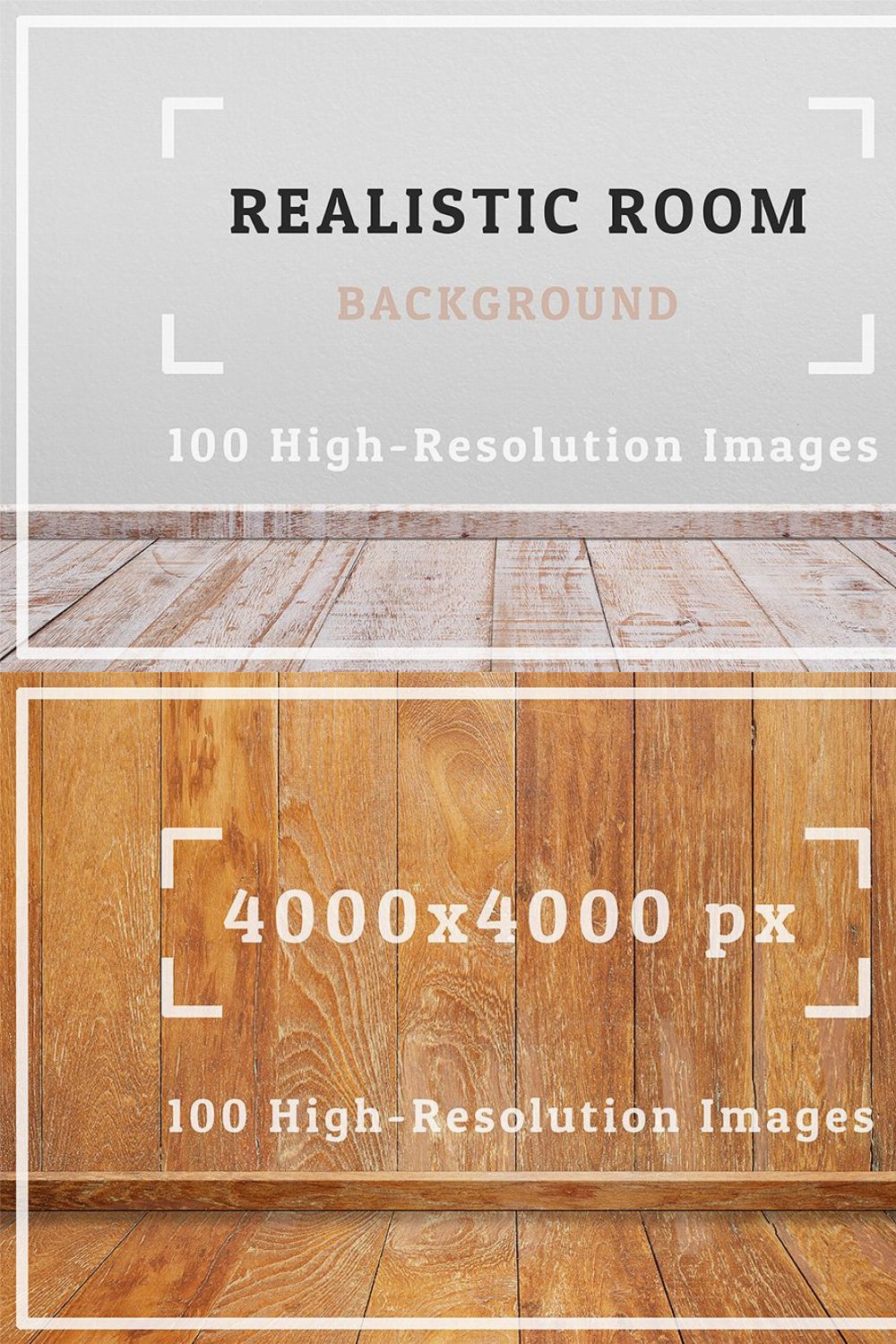 100 Realistic Room Background pinterest preview image.
