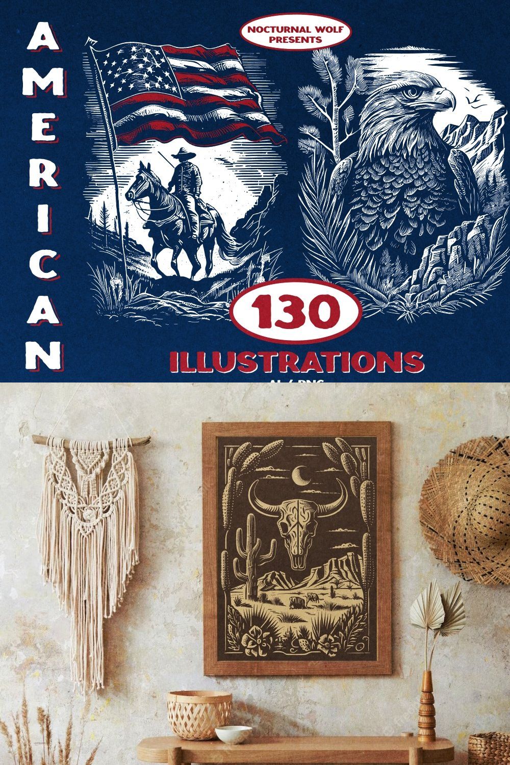 130 American Animals illustrations pinterest preview image.